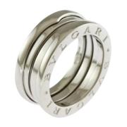 Pre-owned Silver rings Bvlgari Vintage , Gray , Dames