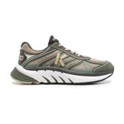 Sneakers met mesh design veters Kenzo , Green , Heren