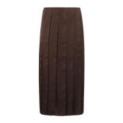 Midi Rok met Strikzoom JW Anderson , Brown , Dames