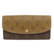 Pre-owned Fabric wallets Louis Vuitton Vintage , Brown , Dames