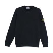 Blauwe Sweaters voor Mannen Stone Island , Blue , Heren