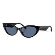 Cat-Eye zonnebril met blauwe lenzen Jimmy Choo , Black , Dames