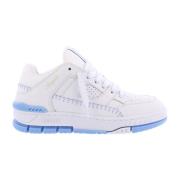 Stitch Sneaker Wit/Blauw Lage Top Axel Arigato , White , Dames