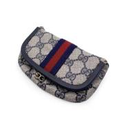 Pre-owned Leather gucci-bags Gucci Vintage , Blue , Dames