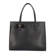 Pre-owned Leather gucci-bags Gucci Vintage , Black , Dames