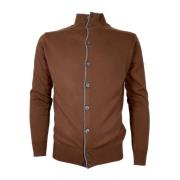 Luxe Bruine Cashmere Cardigan Slim Fit Cashmere Company , Brown , Here...