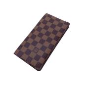 Pre-owned Leather wallets Louis Vuitton Vintage , Brown , Dames