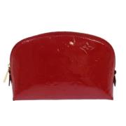 Pre-owned Leather louis-vuitton-bags Louis Vuitton Vintage , Red , Dam...