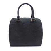 Pre-owned Leather louis-vuitton-bags Louis Vuitton Vintage , Black , D...