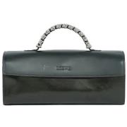 Pre-owned Leather handbags Loewe Pre-owned , Green , Dames