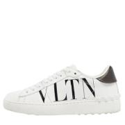 Pre-owned Leather sneakers Valentino Vintage , White , Dames