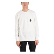 Chateau Sweatshirt met Front Print IH NOM UH NIT , White , Heren