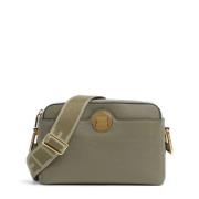 Groene leren crossbody tas Coccinelle , Green , Dames