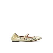 Ballerina's Mary Jane Lanvin , Yellow , Dames