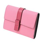 Pre-owned Leather wallets Loewe Pre-owned , Pink , Dames