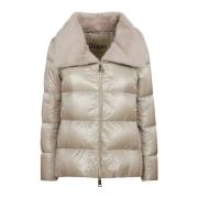 Ultralight Faux Fur Bomberjas Herno , Beige , Dames