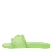 Pre-owned Rubber sandals Versace Pre-owned , Green , Heren