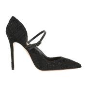 Zwarte pomp voor Bellezza stijl Aquazzura , Black , Dames