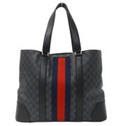 Pre-owned Canvas gucci-bags Gucci Vintage , Black , Dames