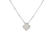 Pre-owned White Gold necklaces Van Cleef & Arpels Pre-owned , Gray , D...