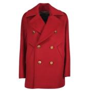 Rode Cabanjas met Sartoriale Details Max Mara , Red , Dames