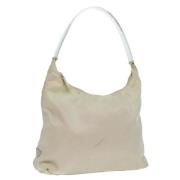 Pre-owned Nylon handbags Prada Vintage , Beige , Dames