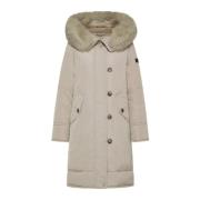 Stijlvolle Herenjas Peuterey , Beige , Dames