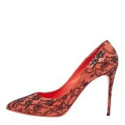 Pre-owned Lace heels Dolce & Gabbana Pre-owned , Pink , Dames