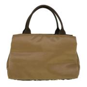 Pre-owned Fabric handbags Burberry Vintage , Beige , Dames