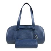 Pre-owned Leather louis-vuitton-bags Louis Vuitton Vintage , Blue , Da...