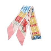 Pre-owned Silk scarves Hermès Vintage , Multicolor , Dames