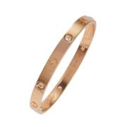 Pre-owned Rose Gold bracelets Cartier Vintage , Yellow , Dames