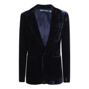 Navy Blazer Jas voor Mannen Polo Ralph Lauren , Blue , Dames