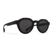 Roestvrijstalen zonnebril met UV-bescherming Mykita , Black , Heren