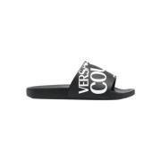 Dames Shelly Slides Versace Jeans Couture , Black , Dames