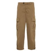 Bruine Broek met Zijzakken Pinko , Brown , Dames