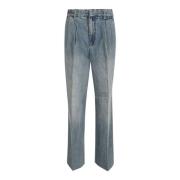 Illustration Denim Pant Zimmermann , Blue , Dames