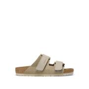 Elegante en comfortabele Uji sandalen Birkenstock , Beige , Dames