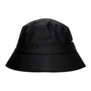 Zwarte Bucket Hat Waterdicht Lichtgewicht Ontwerp Rains , Black , Unis...