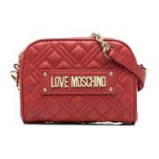 Shoulder Bags Love Moschino , Red , Dames