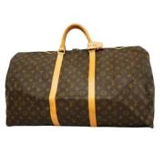 Pre-owned Canvas louis-vuitton-bags Louis Vuitton Vintage , Brown , Da...