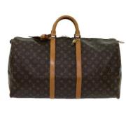 Pre-owned Canvas louis-vuitton-bags Louis Vuitton Vintage , Brown , Da...