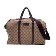 Pre-owned Fabric gucci-bags Gucci Vintage , Beige , Dames