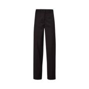 Zwarte Chino Broek met Rechte Snit Liu Jo , Black , Dames