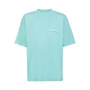 T-Shirts Balenciaga , Blue , Heren