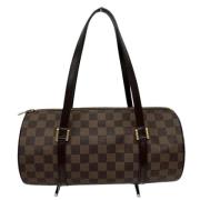 Pre-owned Canvas louis-vuitton-bags Louis Vuitton Vintage , Brown , Da...