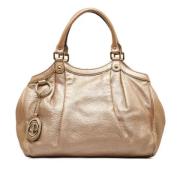 Pre-owned Leather gucci-bags Gucci Vintage , Pink , Dames