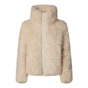 Beige Winterjassen voor Vrouwen Save The Duck , Beige , Dames