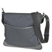 Pre-owned Canvas gucci-bags Gucci Vintage , Gray , Dames