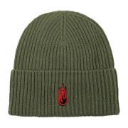 Groene Beanie Muts voor Stijlvolle Look Vision OF Super , Green , Here...